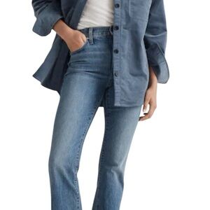 Madewell Corduroy Twill Oversized Shirt Jacket